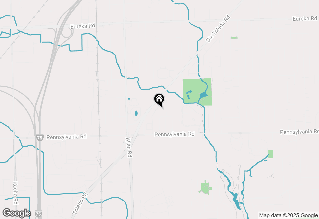 Map of 16549 Club Drive Drive, Southgate, MI 48195