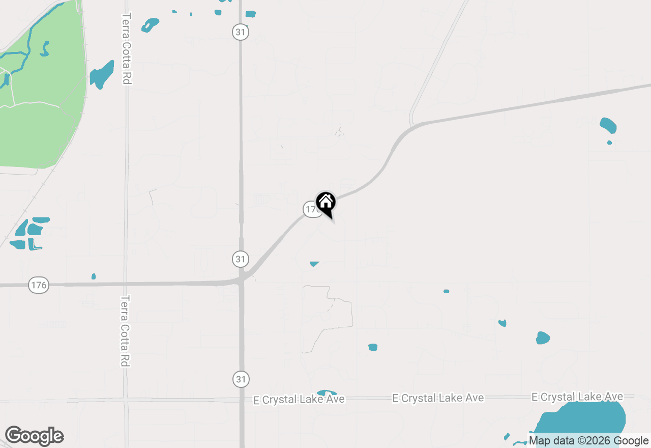 Map of 5304 Rita Avenue, Crystal Lake, IL 60014