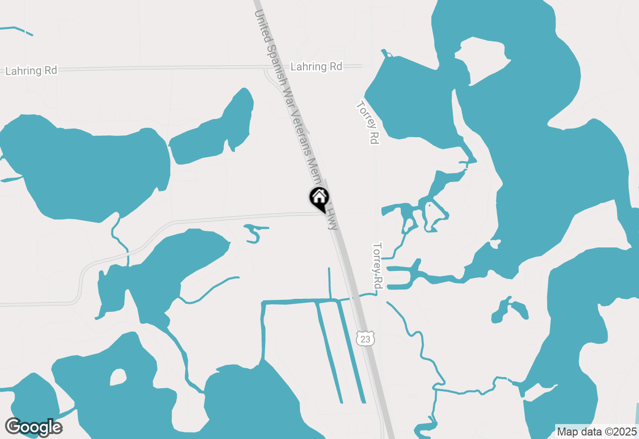 Map of 13366 North Road, Fenton, MI 48430