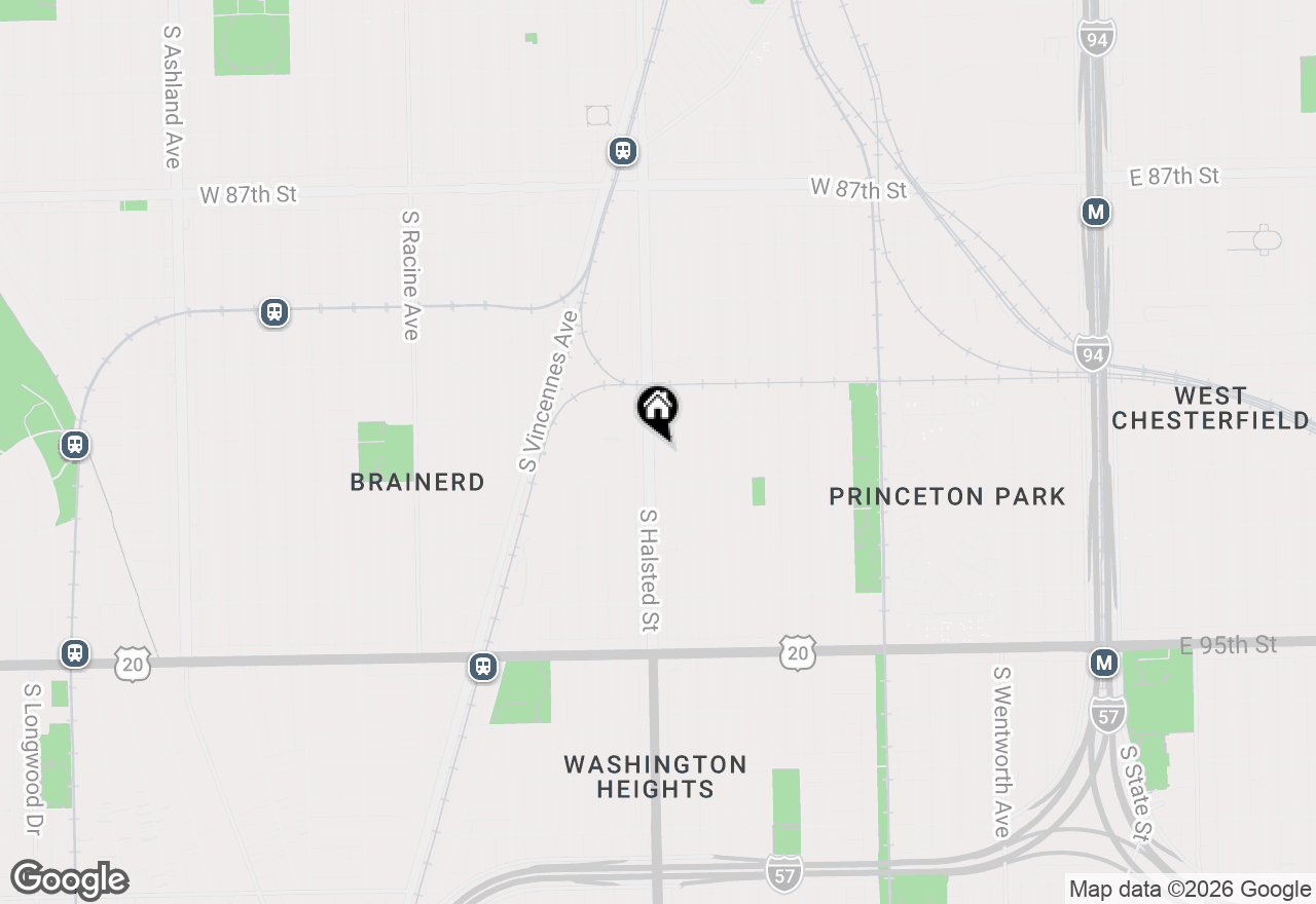 Map of 9133 S Halsted Street, Chicago, IL 60620