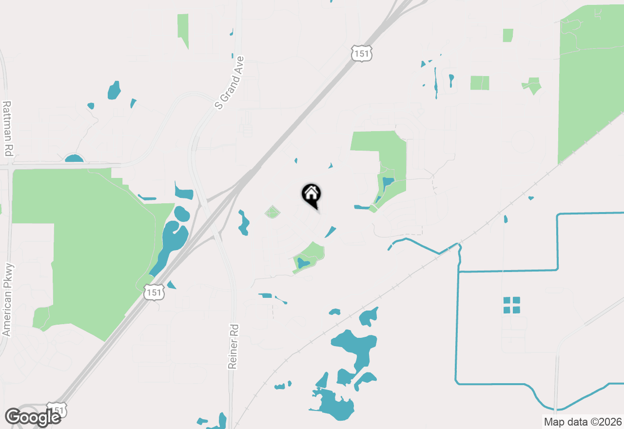 Map of 1462 Wild Iris Street, Sun Prairie, WI 53590