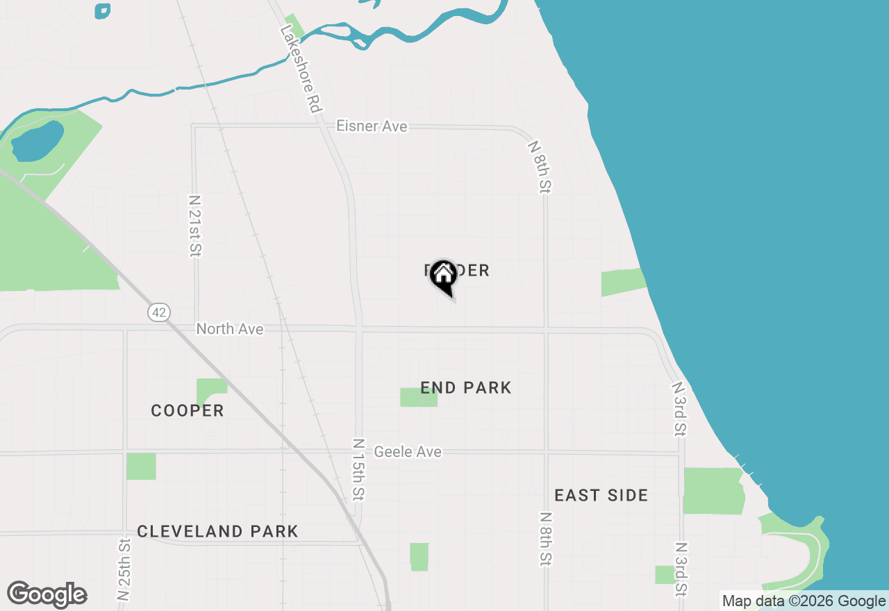 Map of 2737 N 12th St, Sheboygan, WI 53083