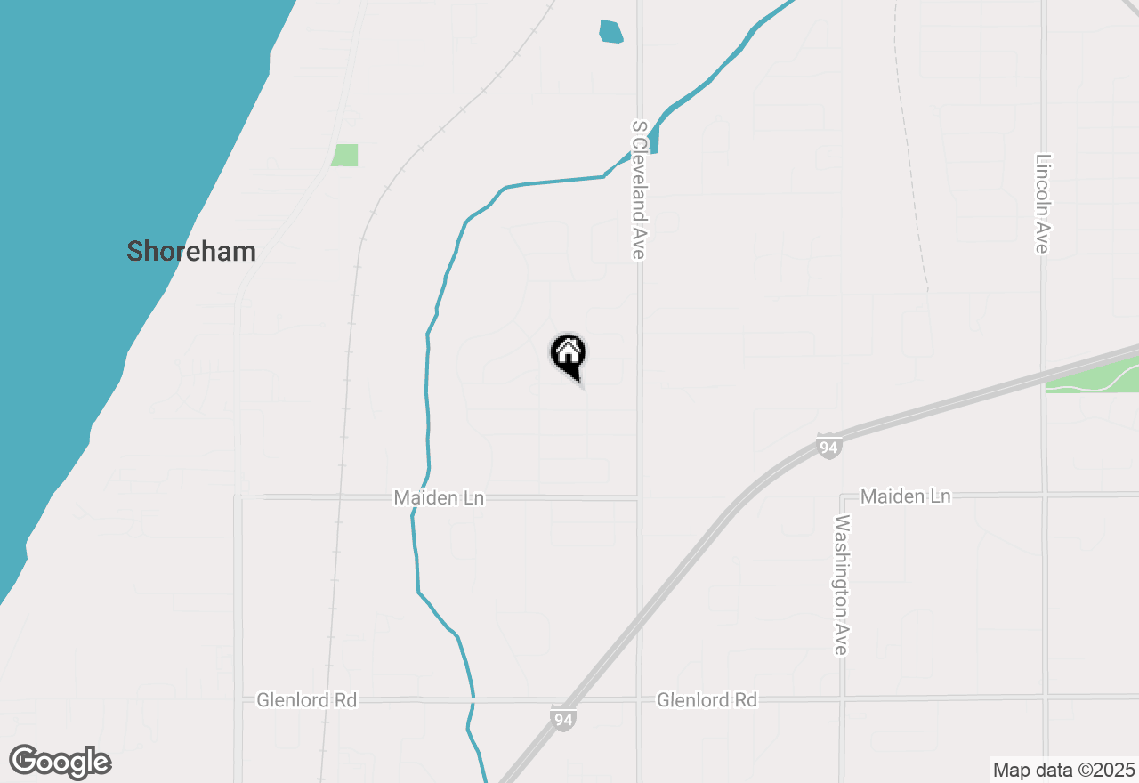 Map of 1854 Cranbrook Street, St Joseph, MI 49085