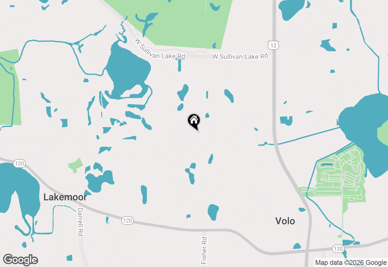 Map of 32448 N Allegheny Way, Lakemoor, IL 60051