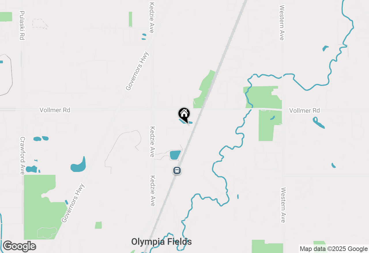 Map of 2909 Delphi Court, Olympia Fields, IL 60461