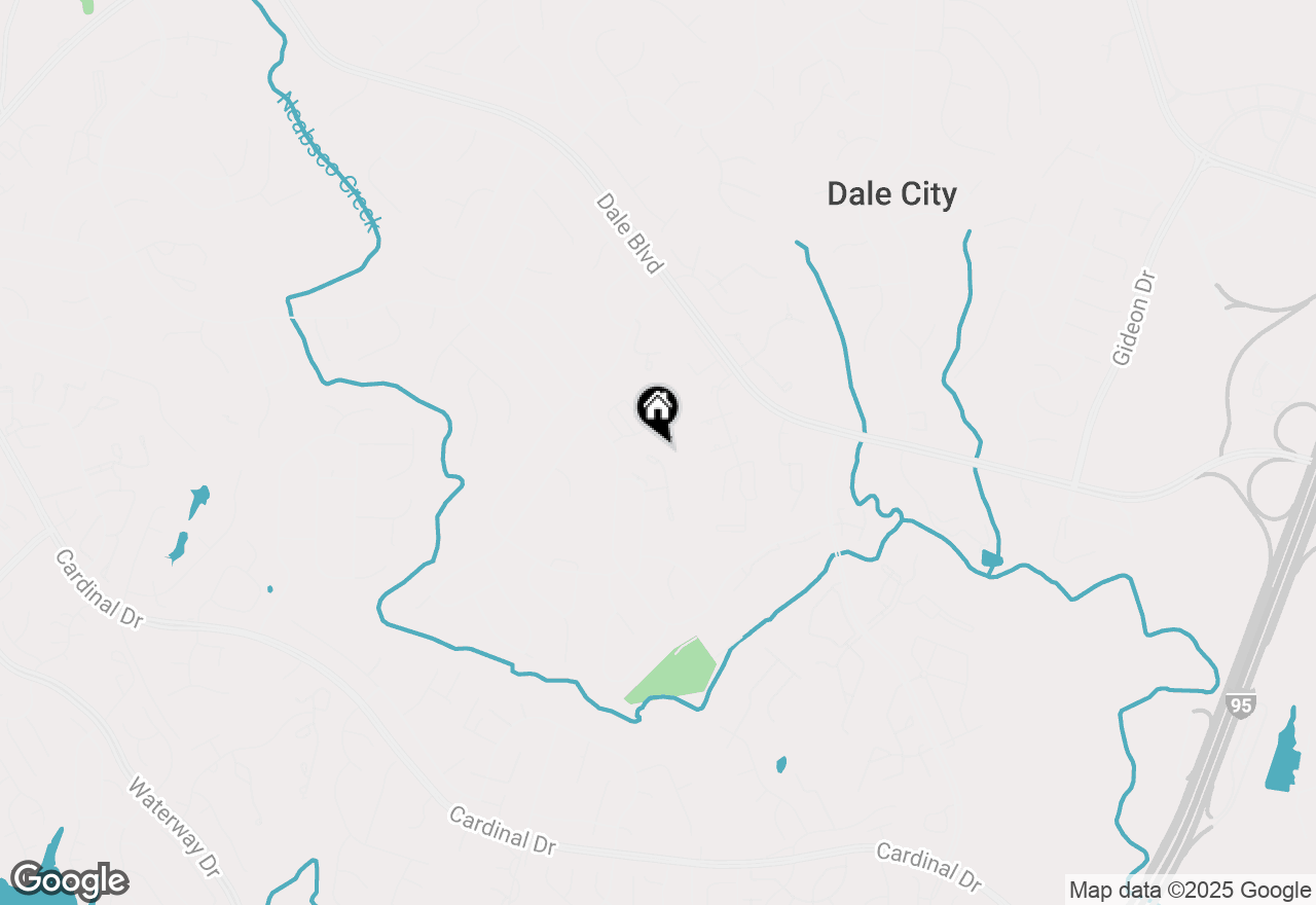 Map of 15013 Cardin Place, Woodbridge, VA 22193