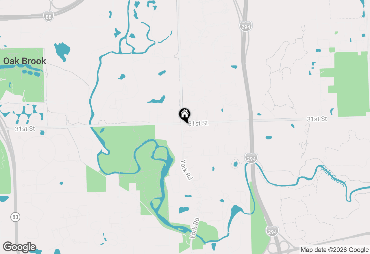 Map of 3103 York Road, Oak Brook, IL 60523