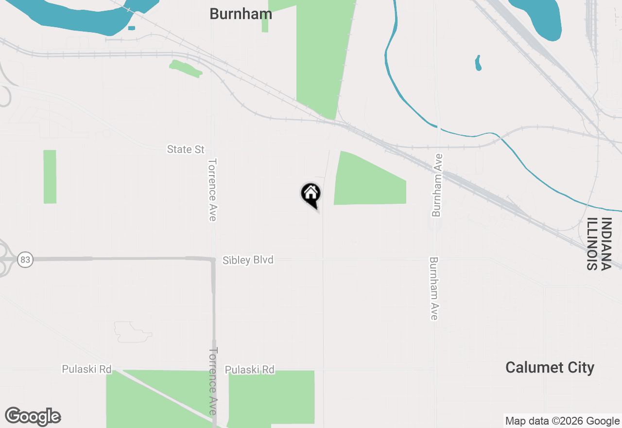 Map of 388 Campbell Avenue, Calumet City, IL 60409