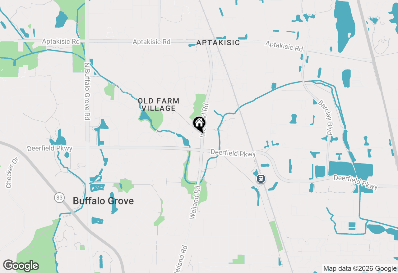 Map of 396 Cobbler Lane #396, Buffalo Grove, IL 60089