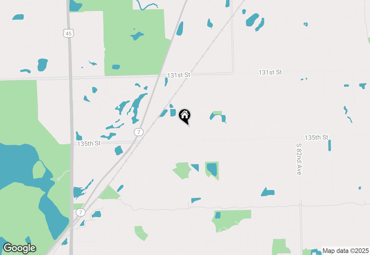 Map of 13411 Westgate Court, Orland Park, IL 60462