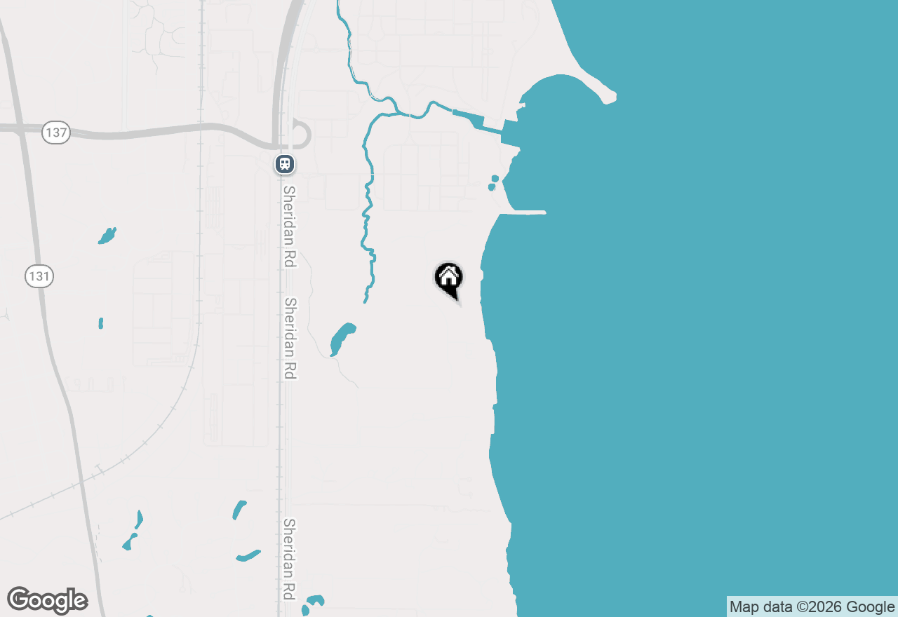 Map of 1765 Shore Acres Road, Lake Bluff, IL 60044