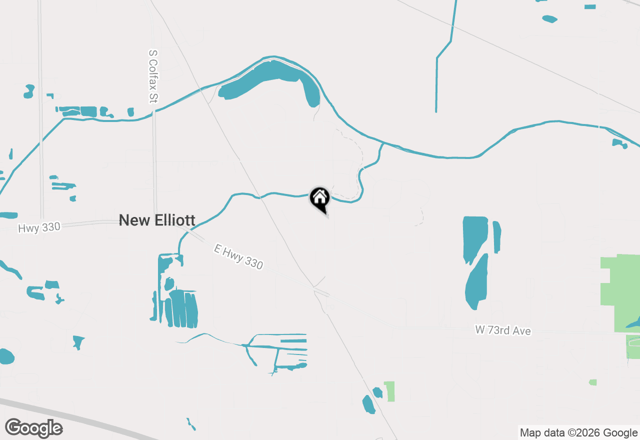 Map of 6843 Falcon Drive, Schererville, IN 46375