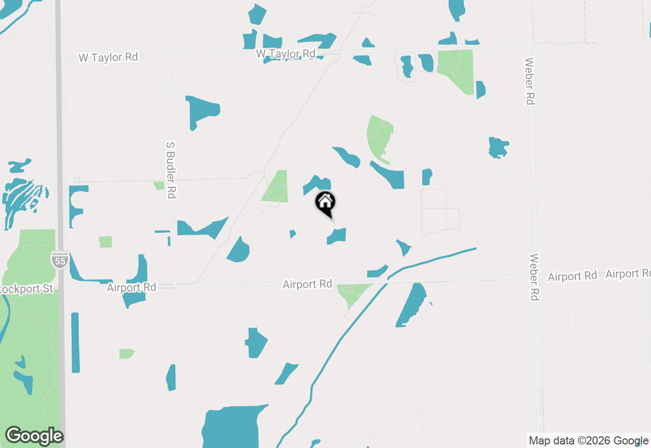 Map of 275 Gladiolus Drive, Romeoville, IL 60446