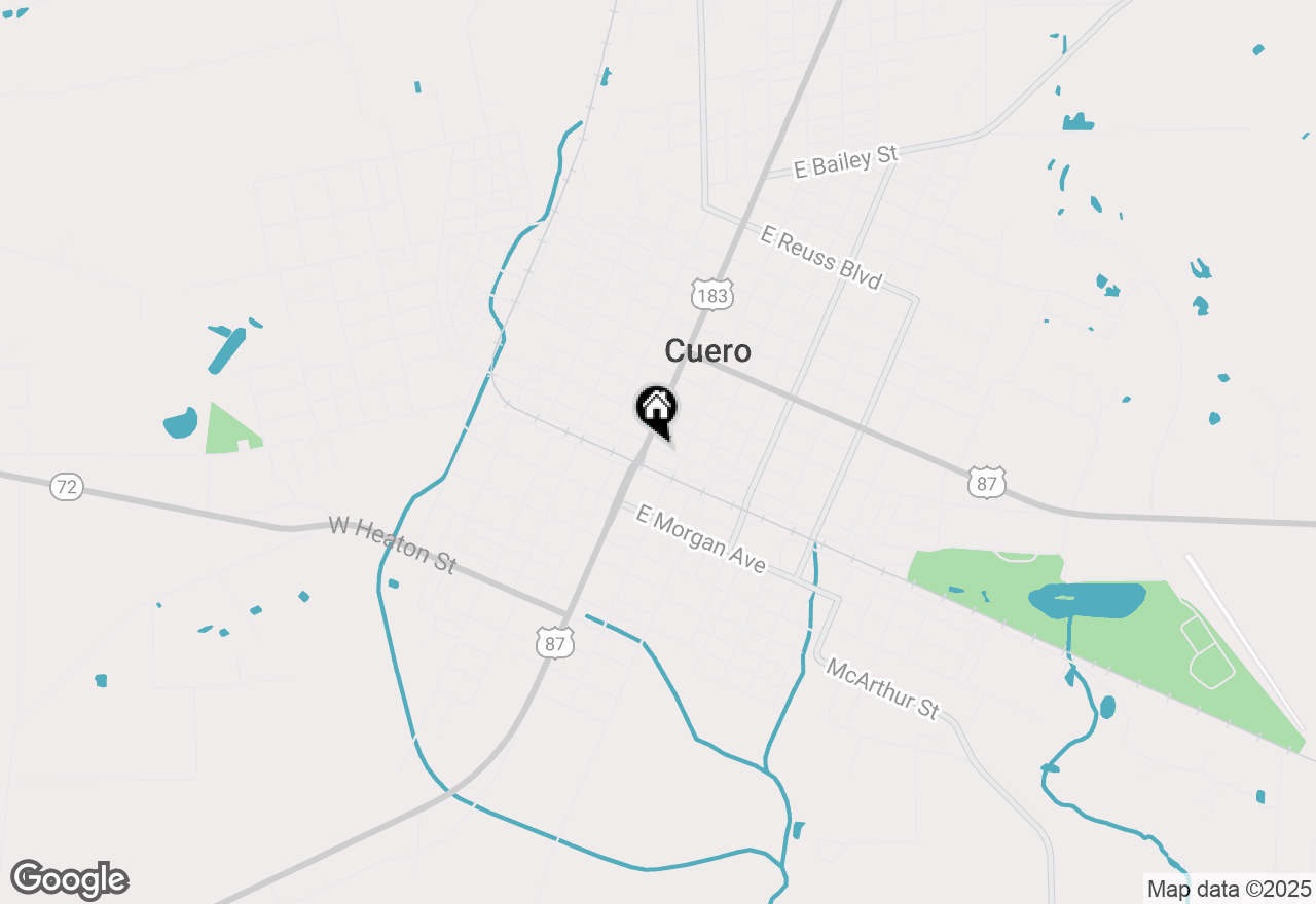 Map of 111 E Main Street #C, Cuero, TX 77954