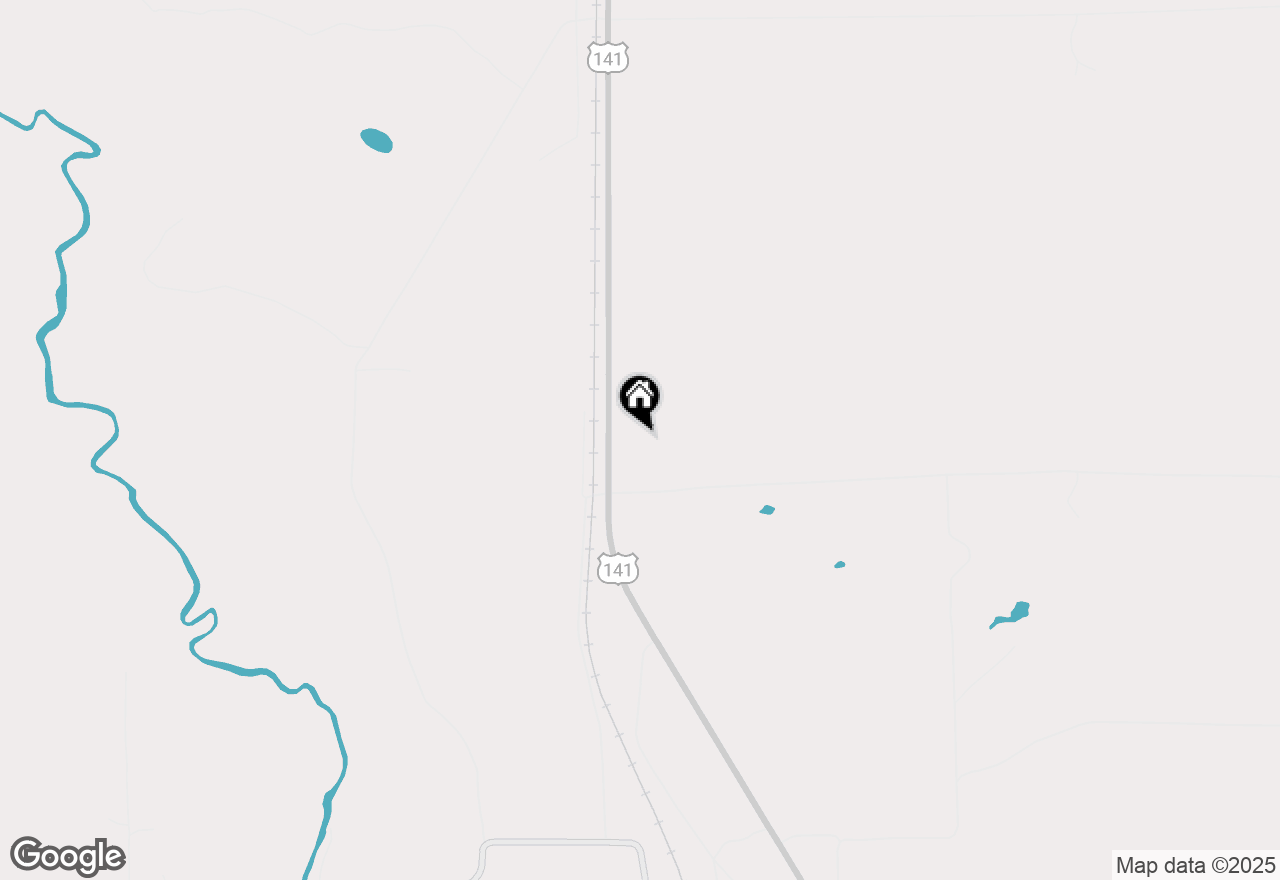 Map of N15570 Us Highway 141, Amberg, WI 54102