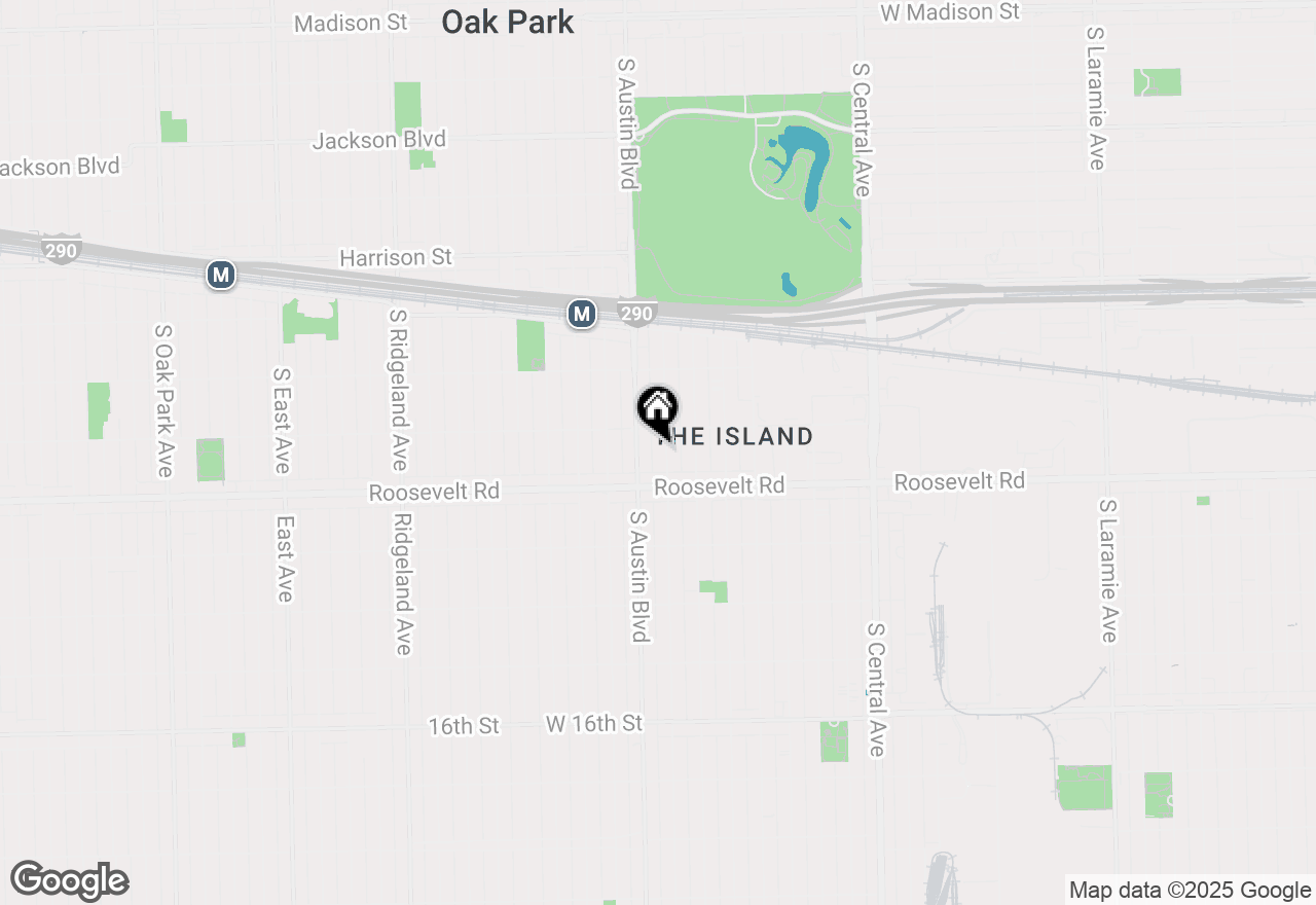 Map of 1124 S Mason Ave, Chicago, IL 60644