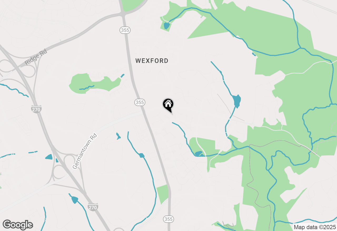 Map of 20313 Cedarhurst Way, Germantown, MD 20876