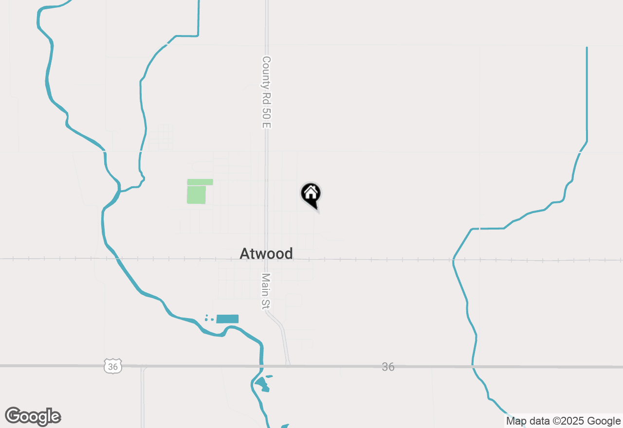 Map of 333 E Orchard Avenue, Atwood, IL 61913