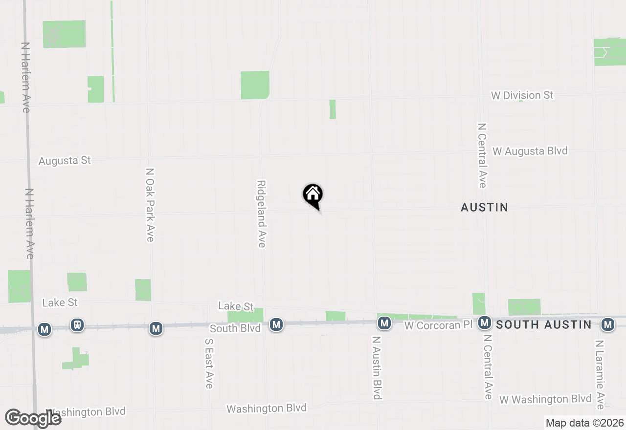 Map of 433 N Lombard Avenue #3, Oak Park, IL 60302