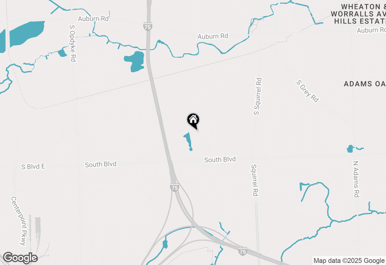 Map of 816 Bloomfield Village Boulevard #A, Auburn Hills, MI 48326