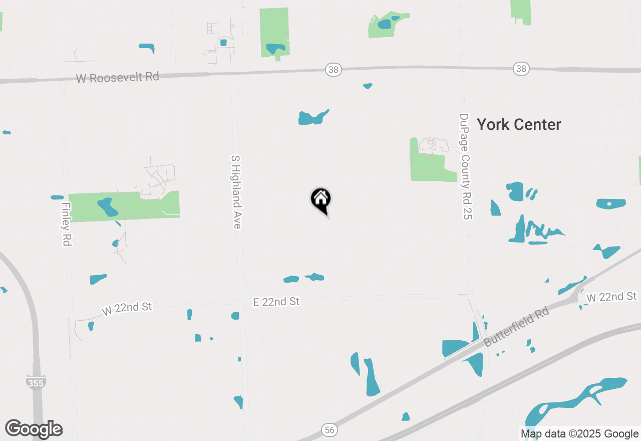 Map of 1708 S Fairfield Avenue, Lombard, IL 60148