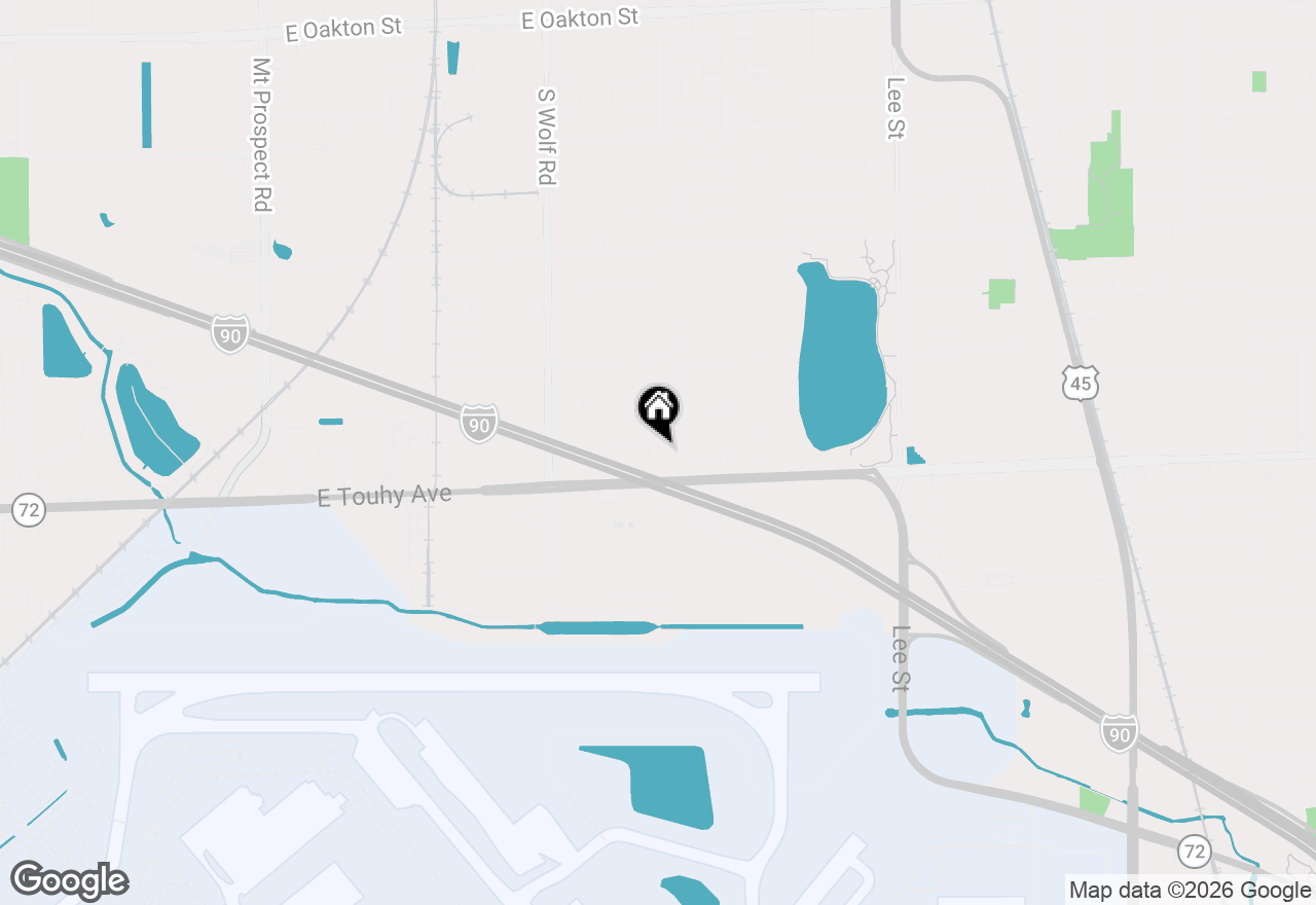 Map of 2323 Douglas Avenue, Des Plaines, IL 60018