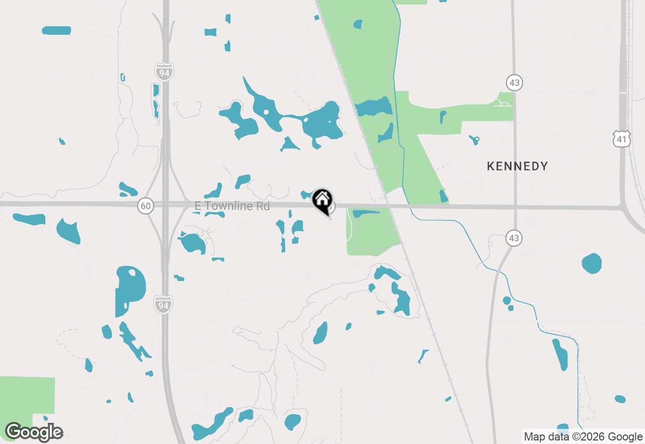 Map of 60 S Canterbury Court, Lake Forest, IL 60045
