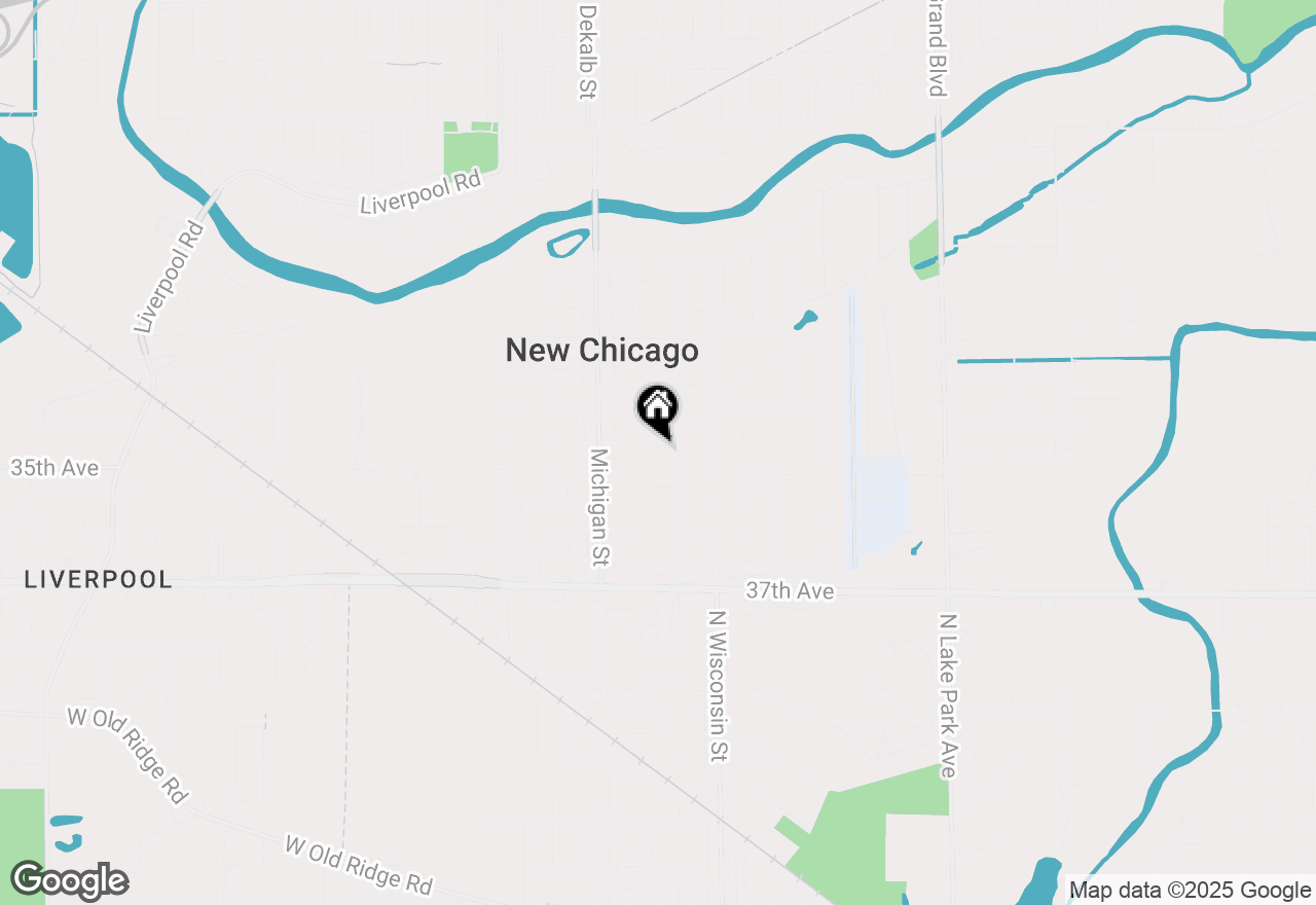 Map of 311 Mckinley Avenue, Hobart, IN 46342