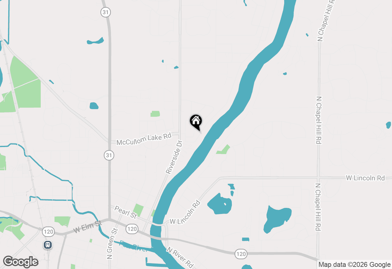 Map of 1922 Hemlock Drive, Mchenry, IL 60050