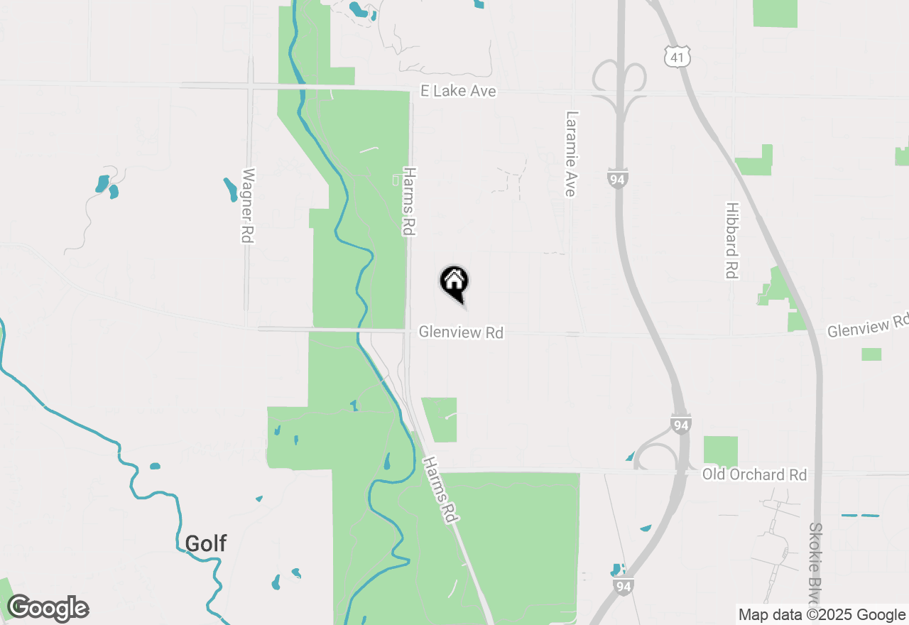 Map of 339 Taft Court, Glenview, IL 60025