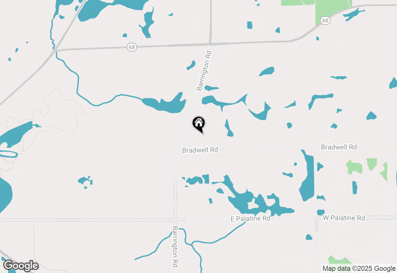 Map of 80 Gaelic Court, Inverness, IL 60010