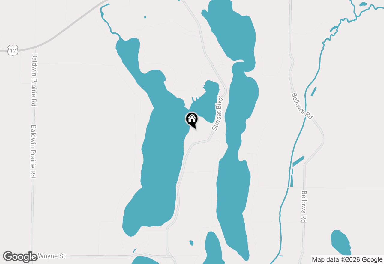 Map of 70104 Treasure Island Road, Union, MI 49130