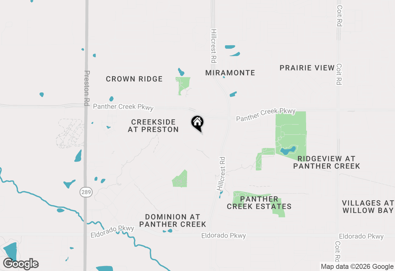 Map of 10775 Midway Drive, Frisco, TX 75035