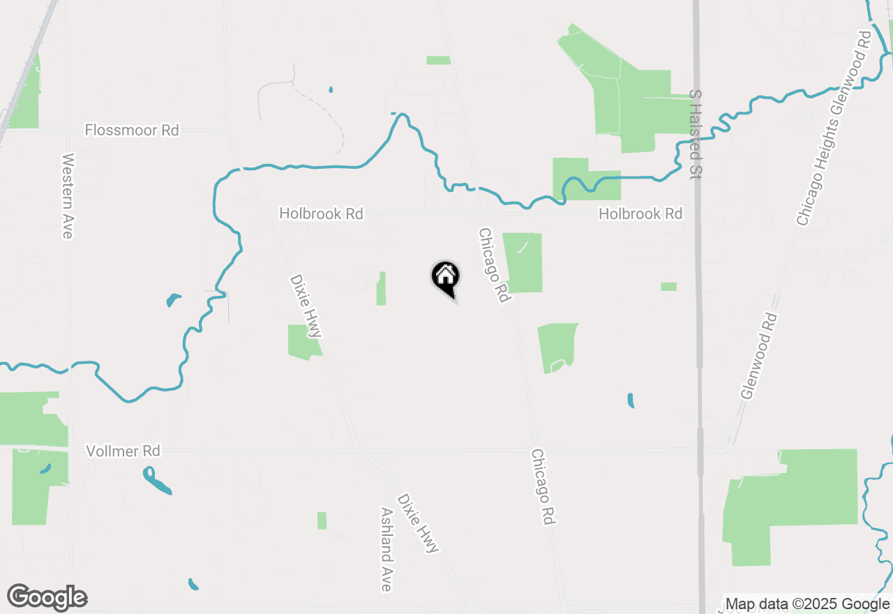 Map of 220 W Raye Drive, Chicago Heights, IL 60411