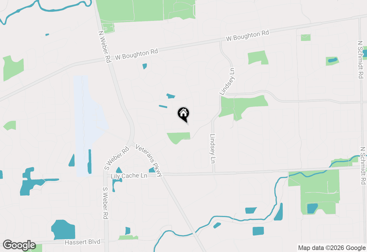 Map of 1037 Ridgewood Drive, Bolingbrook, IL 60440