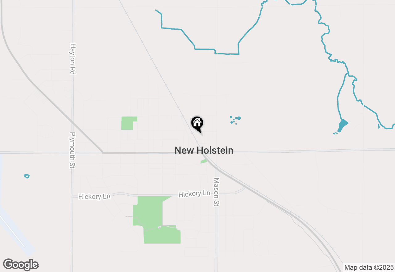 Map of Lt1-4 Michigan St, New Holstein, WI 53061