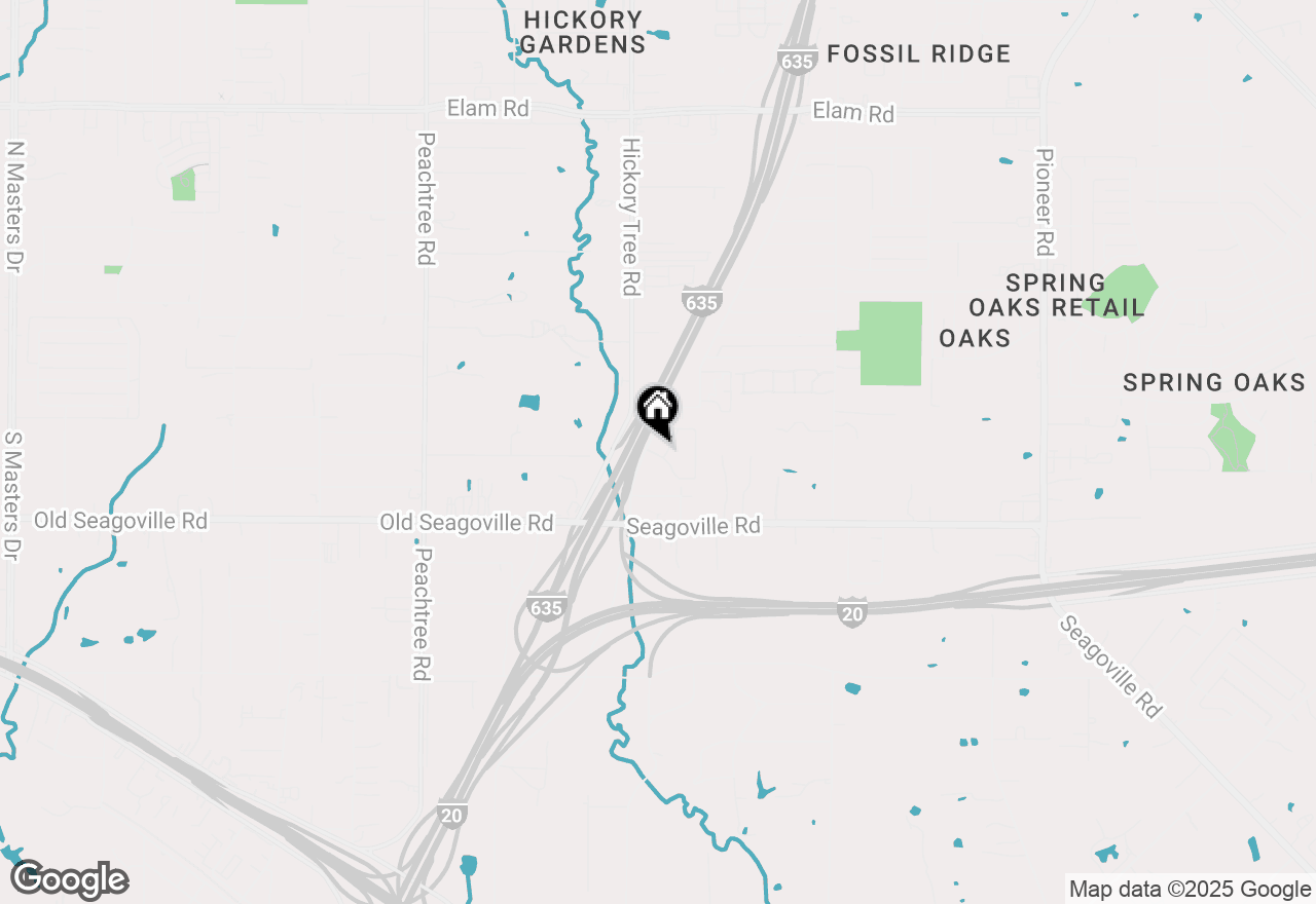 Map of 4500 Ambassador Way, Balch Springs, TX 75180