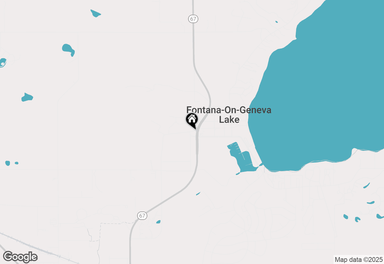 Map of 105 W Main St, Fontana, WI 53125