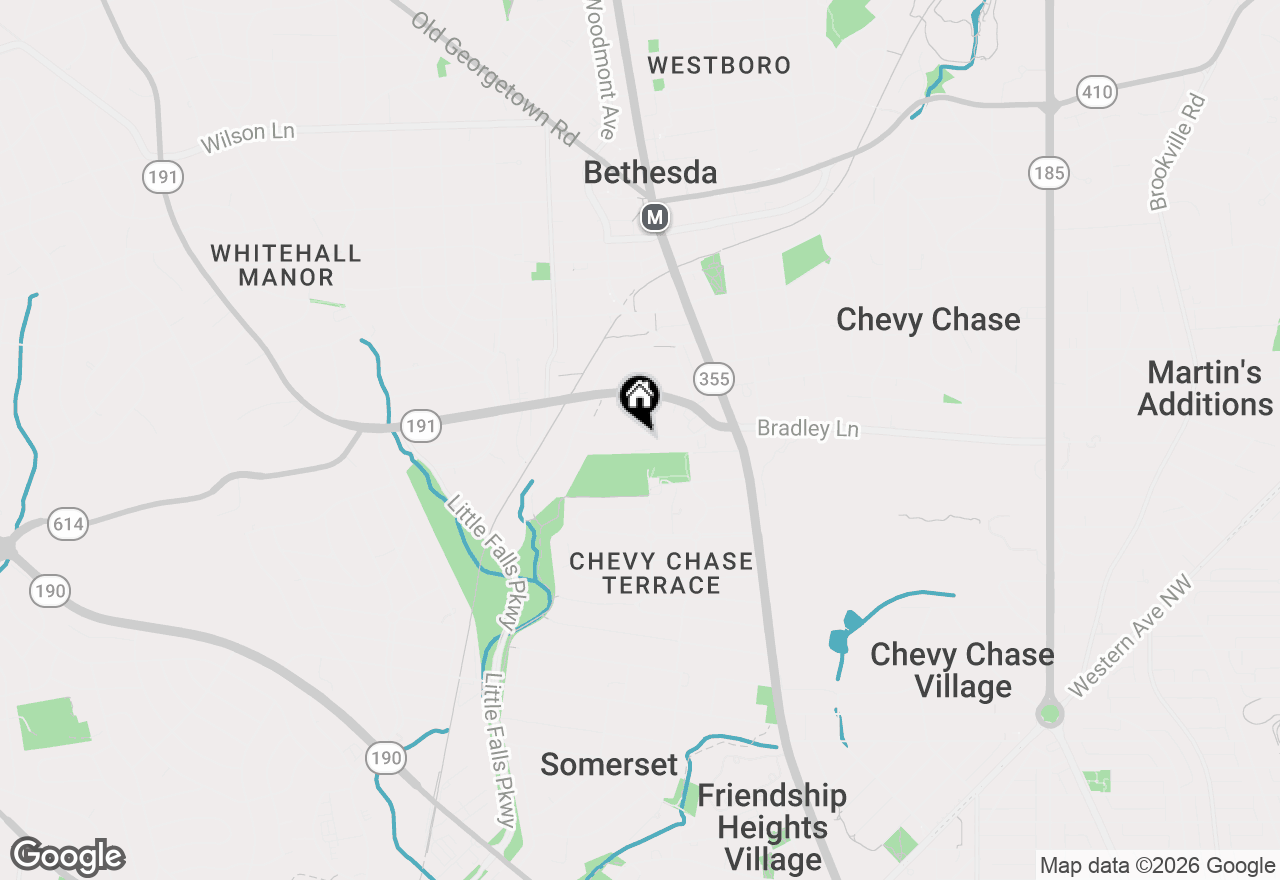 Map of 4800 Chevy Chase Drive #508, Chevy Chase, MD 20815