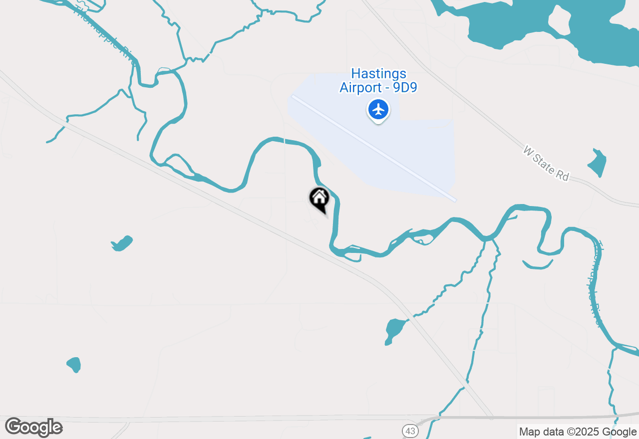 Map of 376 Stauffer Drive, Hastings, MI 49058