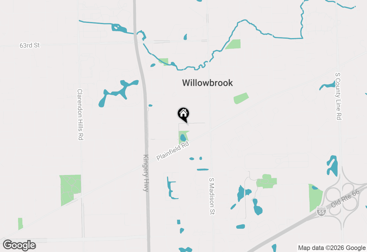 Map of 635 68th Street, Willowbrook, IL 60527