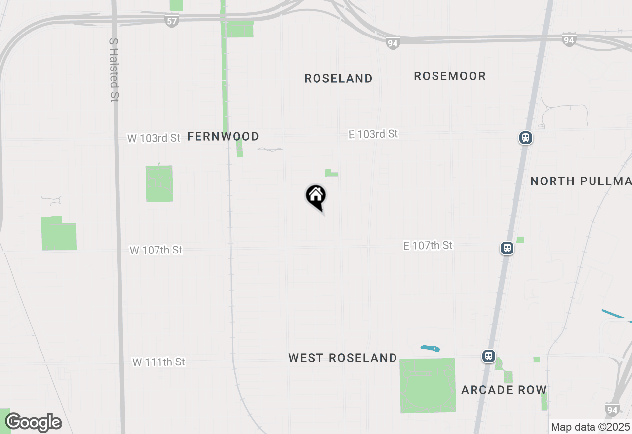 Map of 10557 S Perry Avenue, Chicago, IL 60628