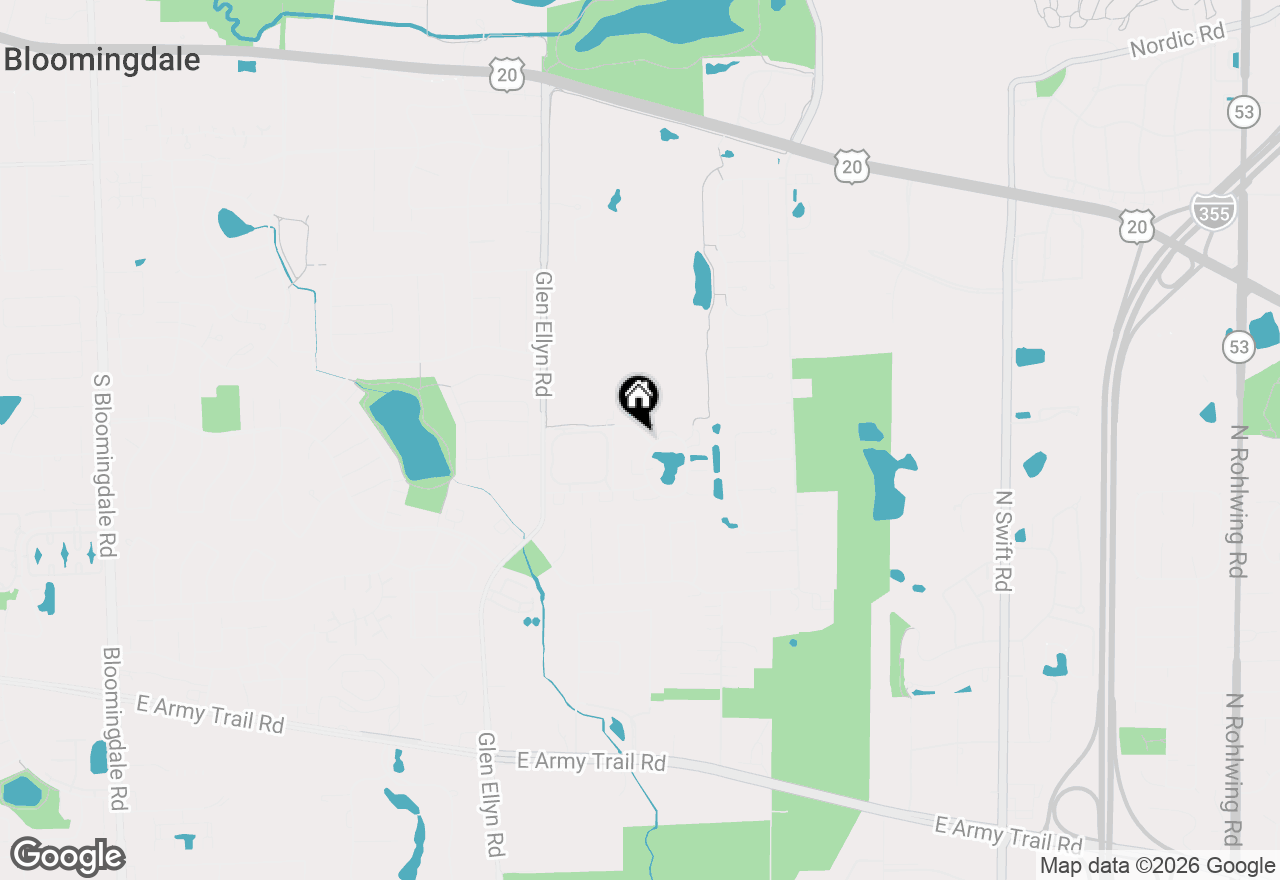 Map of 310 Carriage Way #2D, Bloomingdale, IL 60108