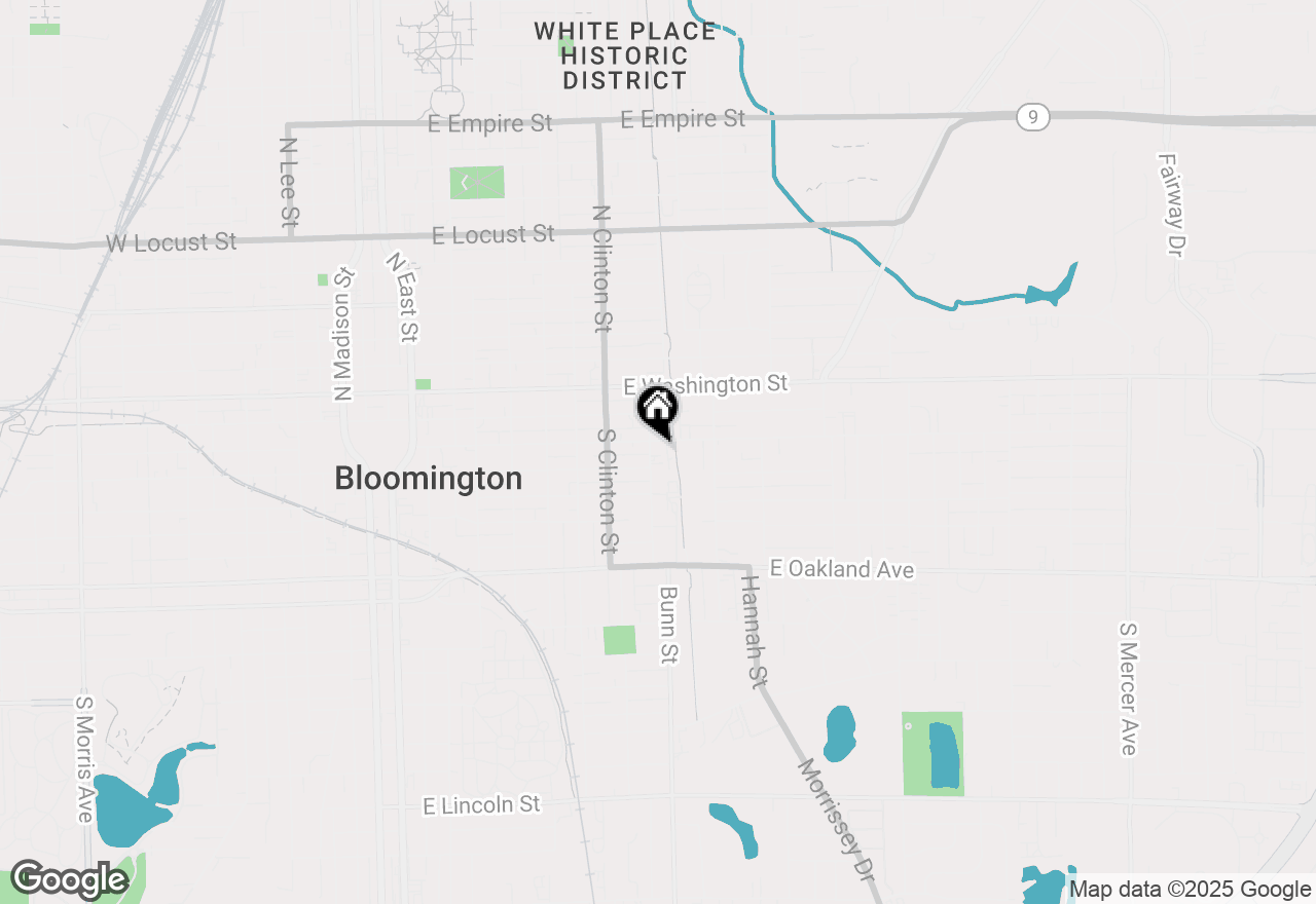 Map of 901 E Grove Street #A5, Bloomington, IL 61701