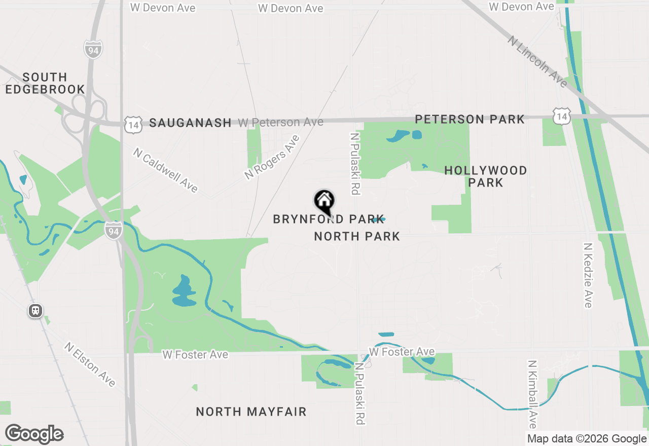Map of 5628 N Karlov Avenue, Chicago, IL 60646