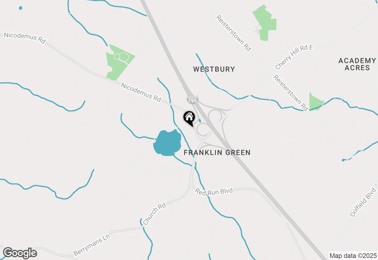 Map of 612 Quarry Place Court, Reisterstown, MD 21136