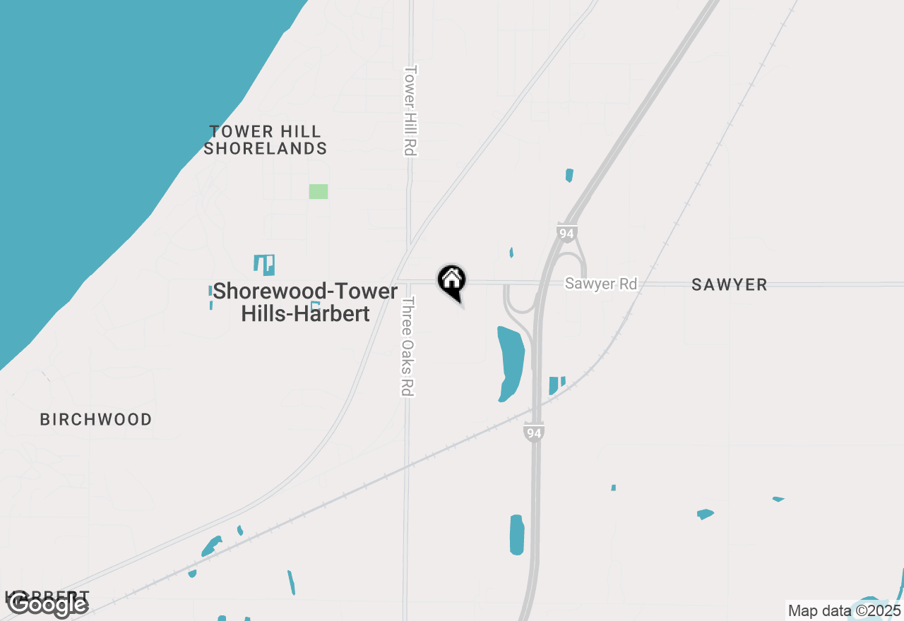 Map of 12980 Crestview Drive, Sawyer, MI 49125