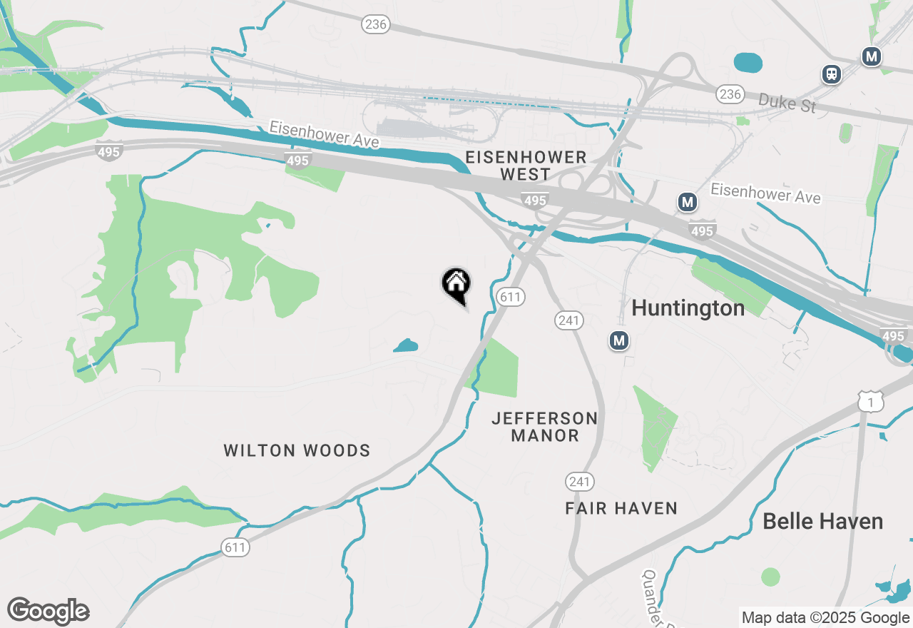 Map of 5713 Lawsons Hill Court, Alexandria, VA 22310