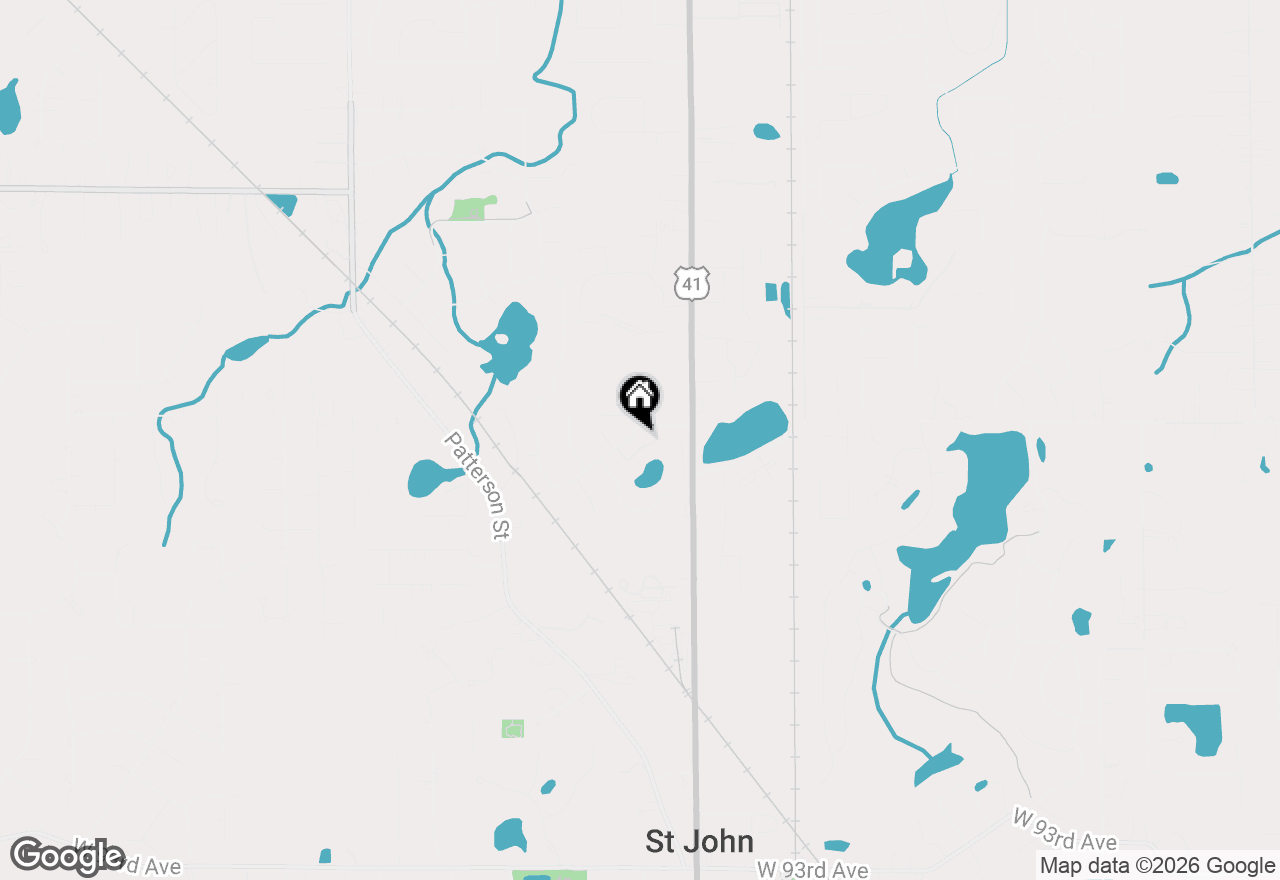 Map of 11353 Ventura Drive, St. John, IN 46373