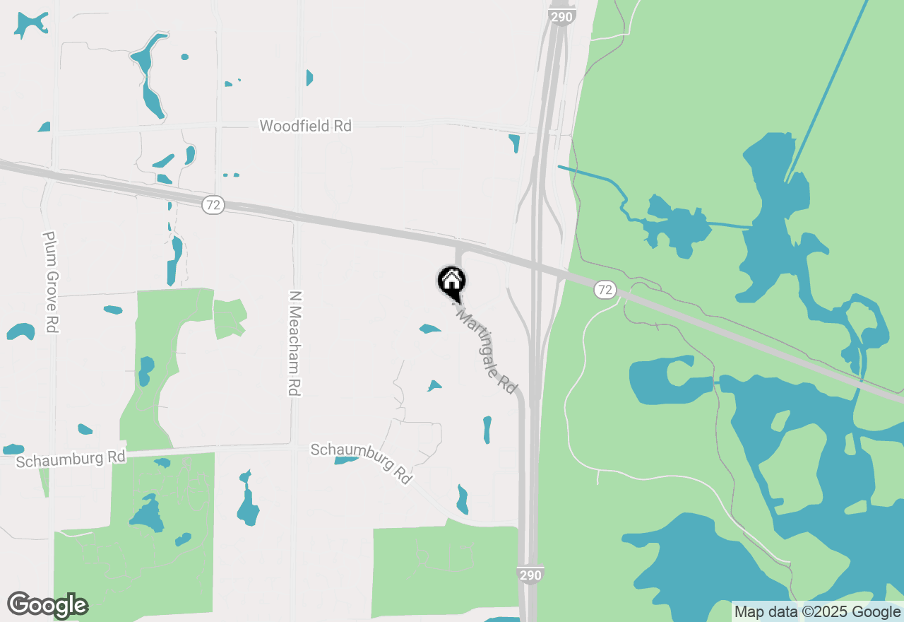 Map of 243 Spring Creek Circle, Schaumburg, IL 60173
